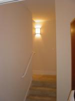 Hallway from Washer/Dryer area downstairs going upstairs (1190K)